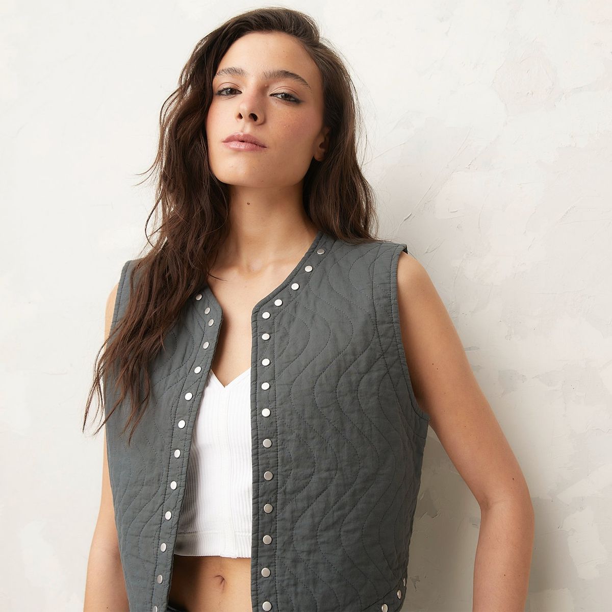 AMERICANINO - Chaqueta Vest Mujer Americanino
