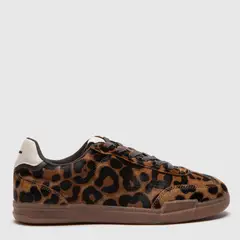 BASEMENT - Zapatillas Urbanas Mujer Cuero Animal Print