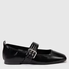 BASEMENT - Ballerina Casual Para Mujer Negras