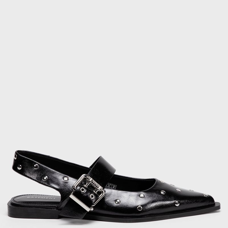 BASEMENT - Zapato Casual Mujer Negro Basement
