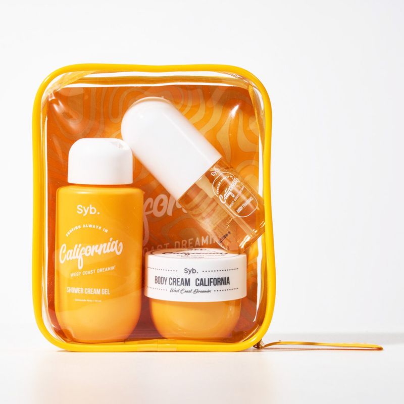 SYBILLA - Set Sybilla California Mujer con Crema, Gel de Ducha y Body Mist