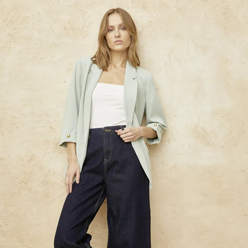 BASEMENT - Blazer Recto Mujer Basement