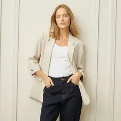BASEMENT - Blazer Recto Mujer