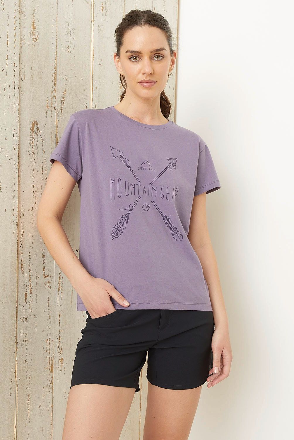 MOUNTAIN GEAR - Polera Manga Corta Hombre Mountain Gear