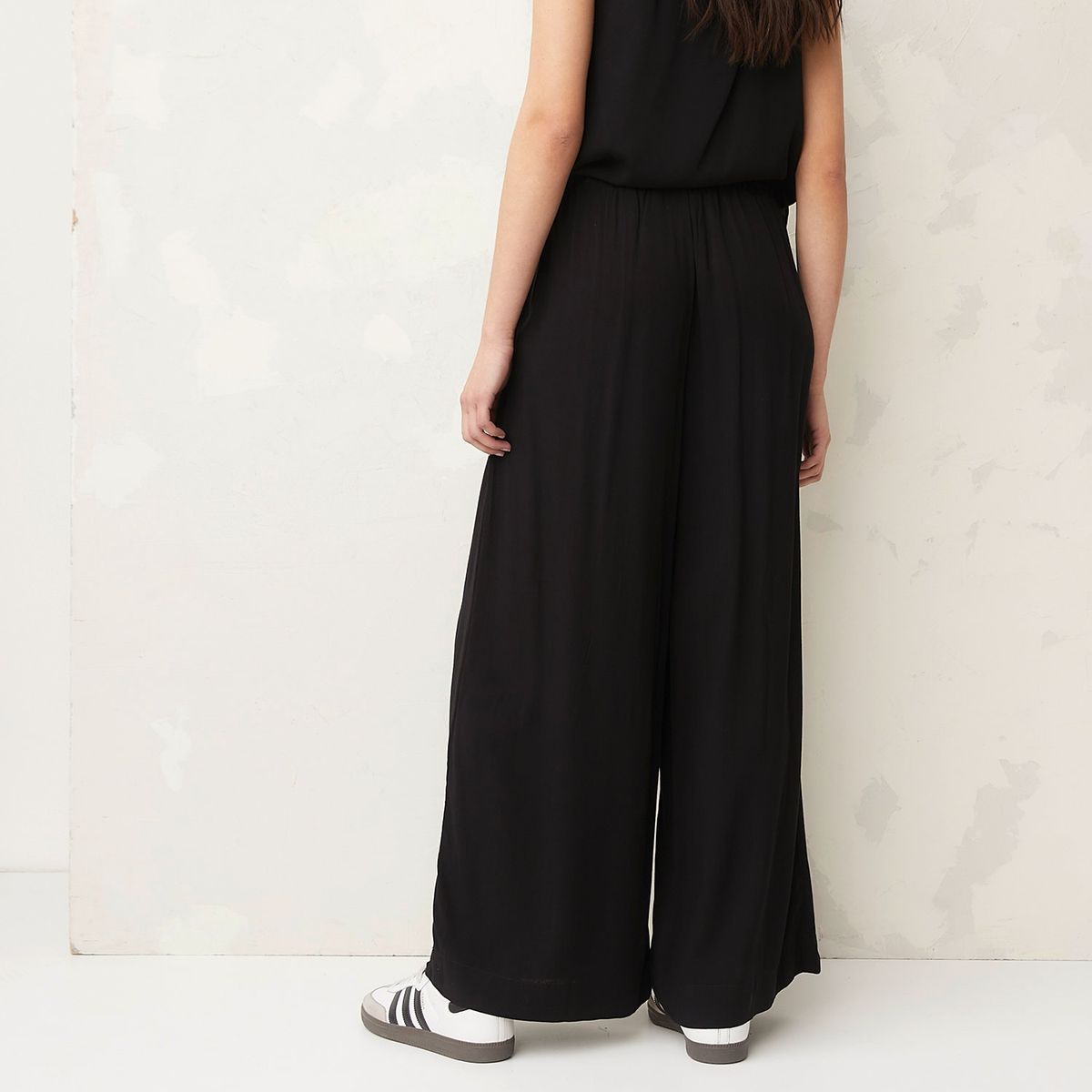 AMERICANINO - Pantalón Americanino Wide Leg Tiro Alto con Diseño