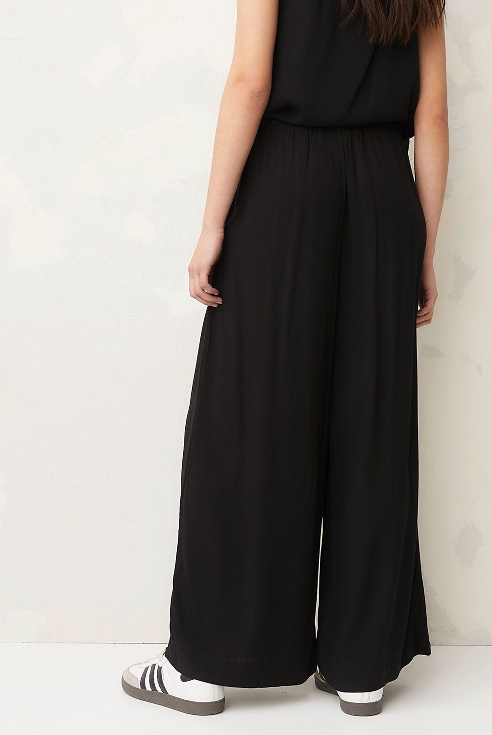 AMERICANINO - Pantalón Americanino Wide Leg Tiro Alto con Diseño