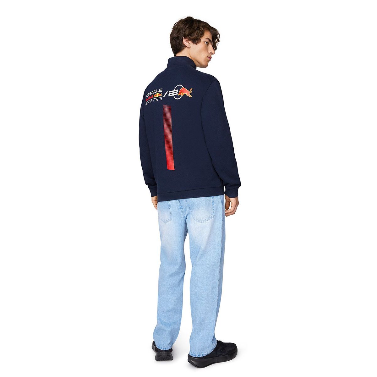 RED BULL - Polerón Algodón Hombre Racing F1 Red Bull