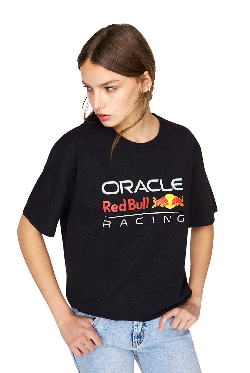 RED BULL - Polera Manga Corta Racing F1 Unisex Red Bull