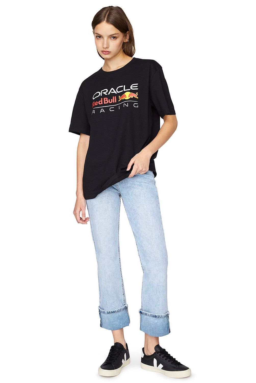 RED BULL - Polera Manga Corta Racing F1 Unisex Red Bull