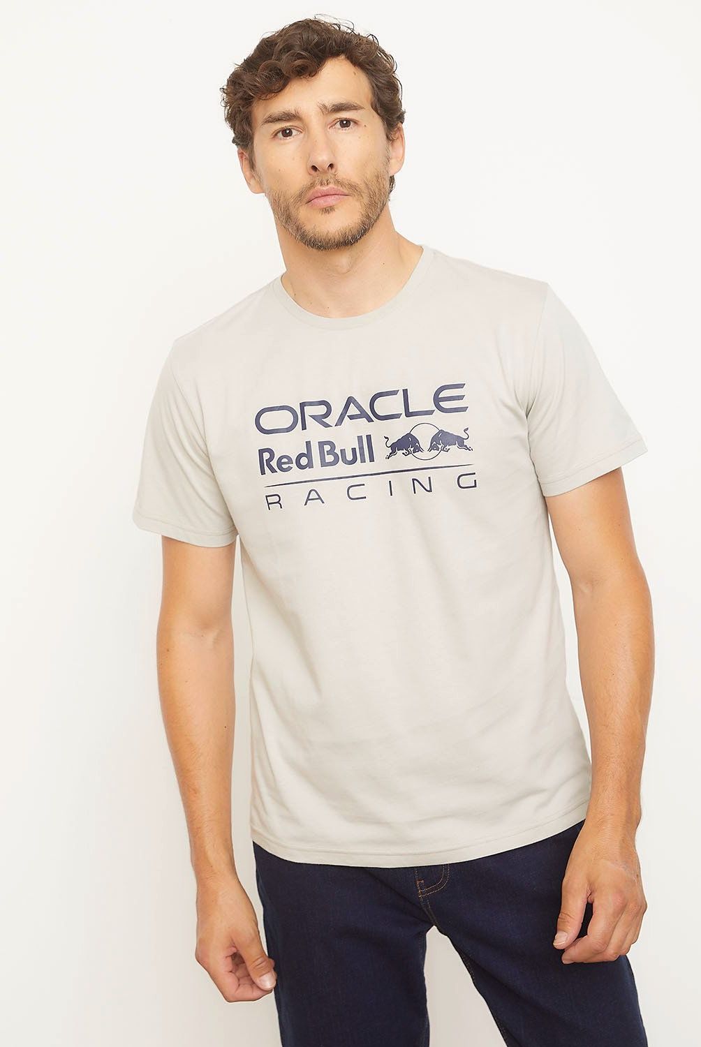 RED BULL - Polera Manga Corta Racing F1 Unisex Red Bull