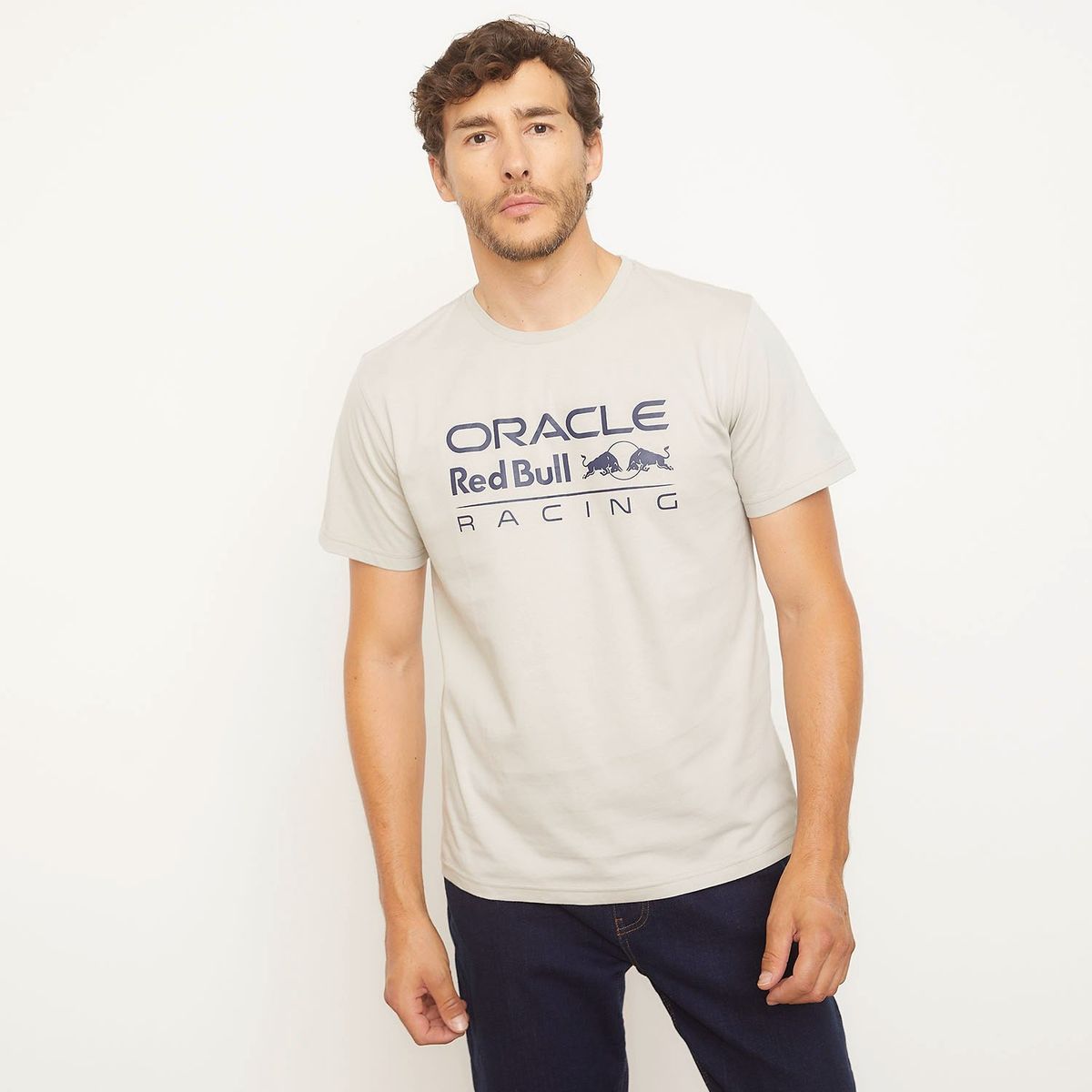 RED BULL - Polera Manga Corta Racing F1 Unisex Red Bull