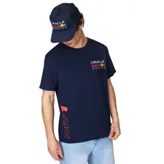 RED BULL - Polera Manga Corta Racing F1 Unisex