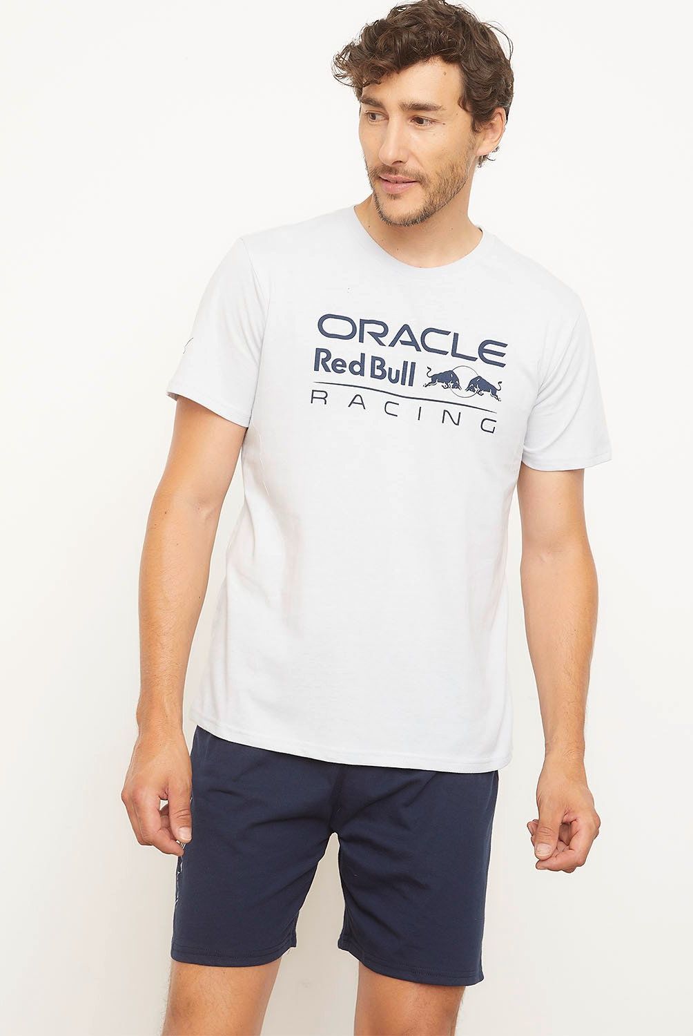 RED BULL - Pijama Corto Hombre Racing F1 Red Bull