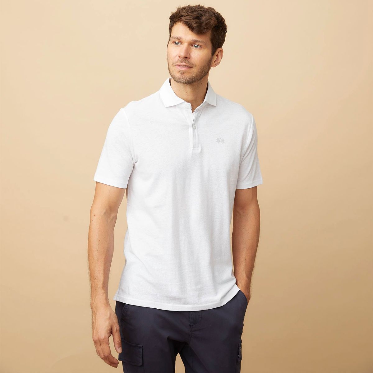 LA MARTINA - Polera Manga Corta Casual Hombre La Martina