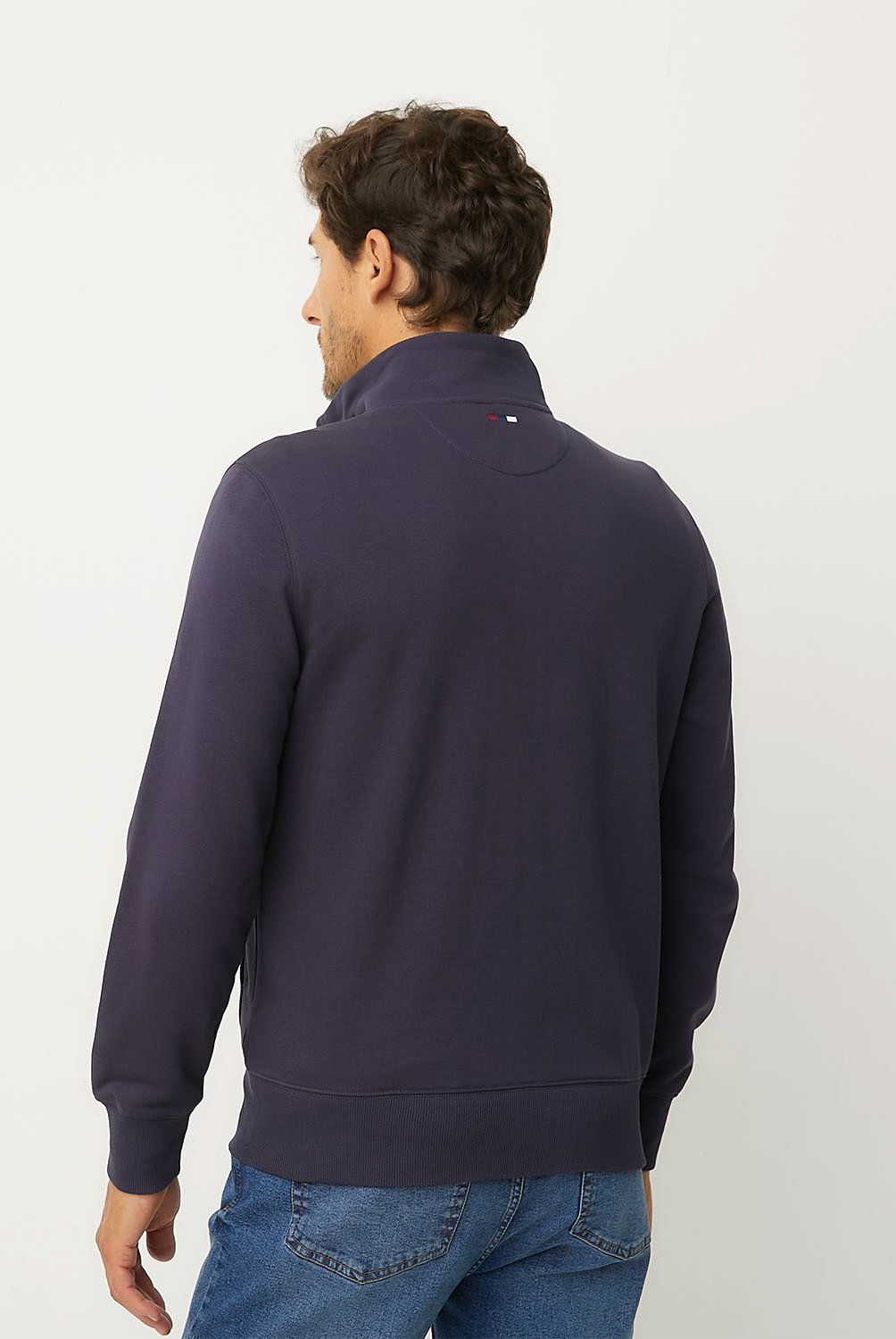 UNIVERSITY CLUB - Polerón University Club Full Zipper Algodón Hombre
