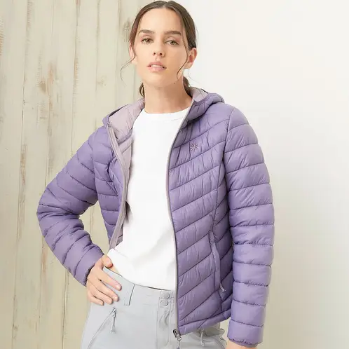 MOUNTAIN GEAR - Parka Deportiva Poliamida Mujer Con Capucha