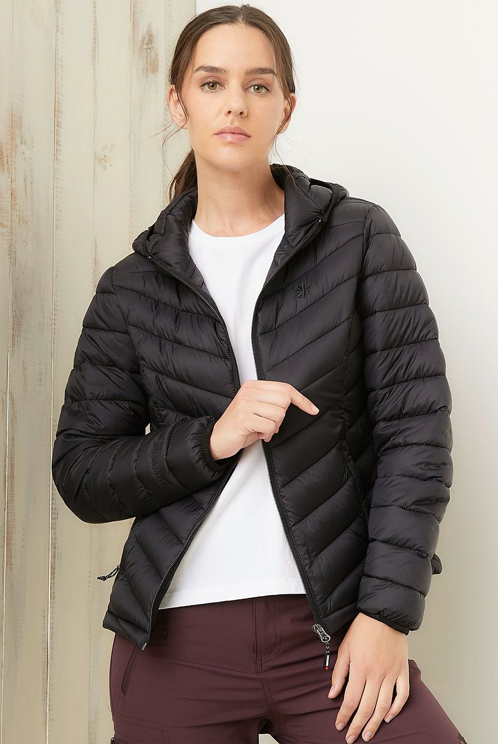 MOUNTAIN GEAR - Parka Deportiva Mountain Gear Poliamida Mujer Con Capucha