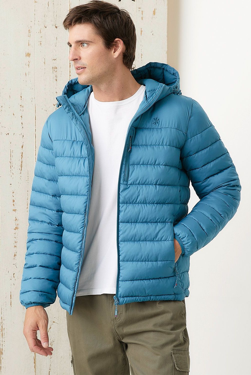 MOUNTAIN GEAR - Parka Deportiva Hombre Mountain Gear Poliéster Con Capucha