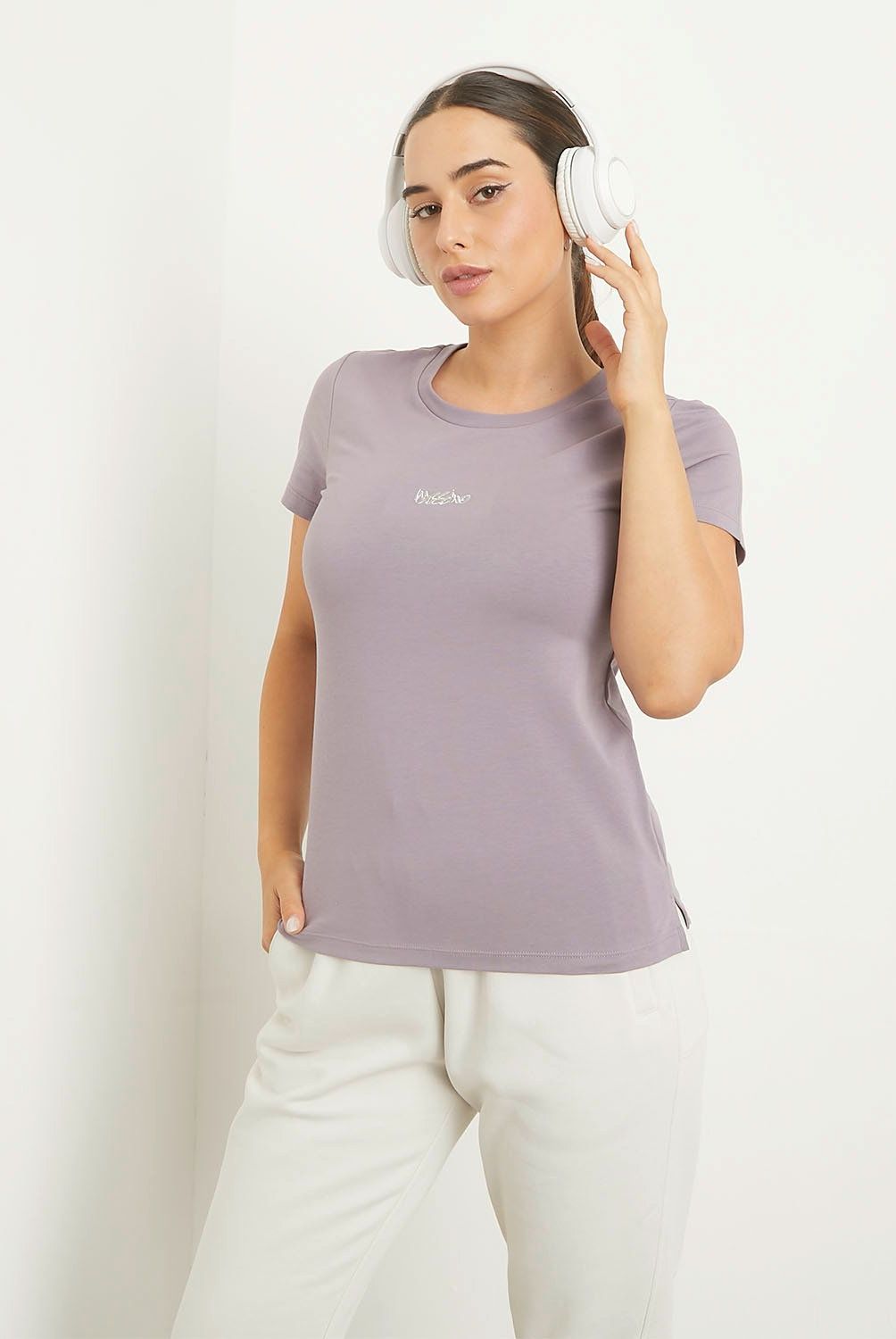 MOSSIMO - Polera Manga Corta Deportiva Mujer Mossimo