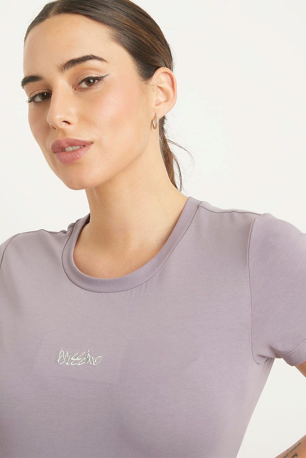 MOSSIMO - Polera Manga Corta Deportiva Mujer Mossimo