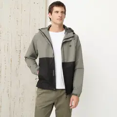 MOUNTAIN GEAR - Cortaviento Deportivo Manga Larga Hombre Naranja