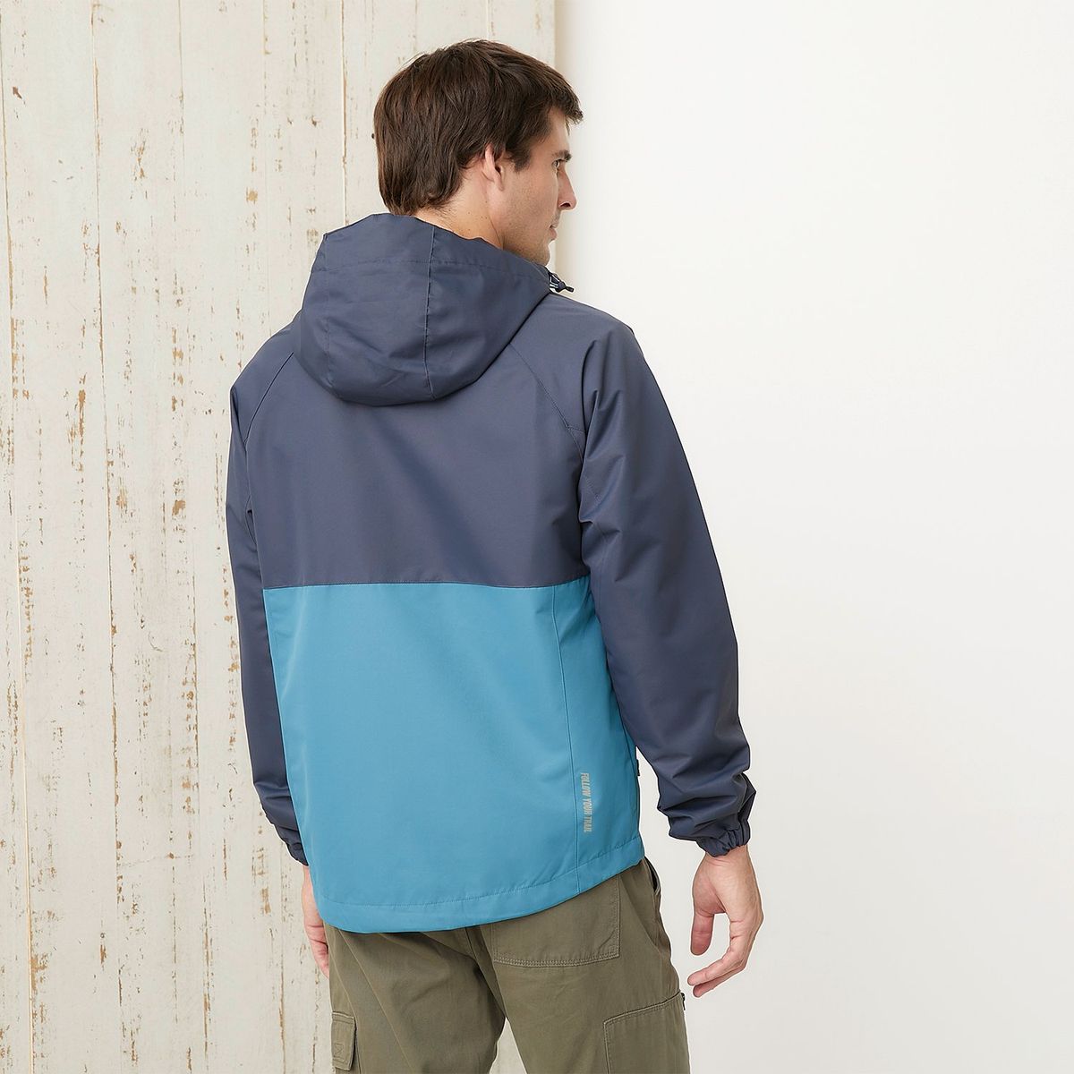 MOUNTAIN GEAR - Cortaviento Deportivo Mountain Gear Manga Larga Hombre Naranja