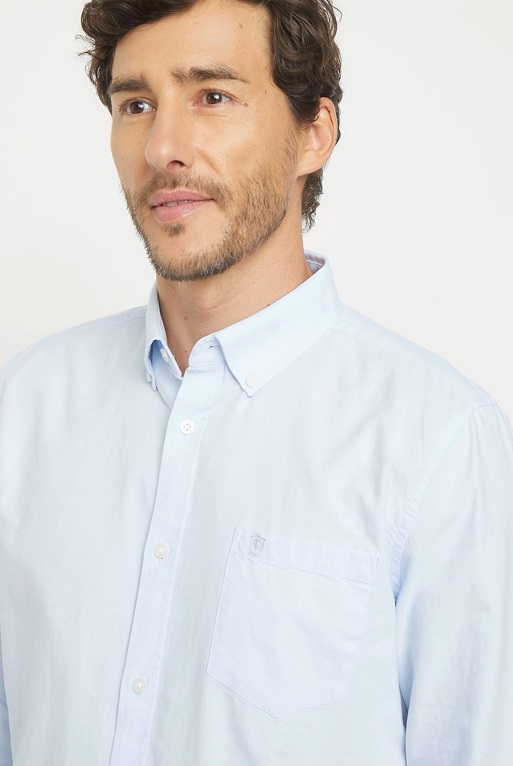 CHRISTIAN LACROIX - Camisa Manga Larga Oxford Algodón Hombre Christian Lacroix