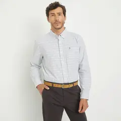 CHRISTIAN LACROIX - Camisa Manga Larga Oxford Algodón Hombre