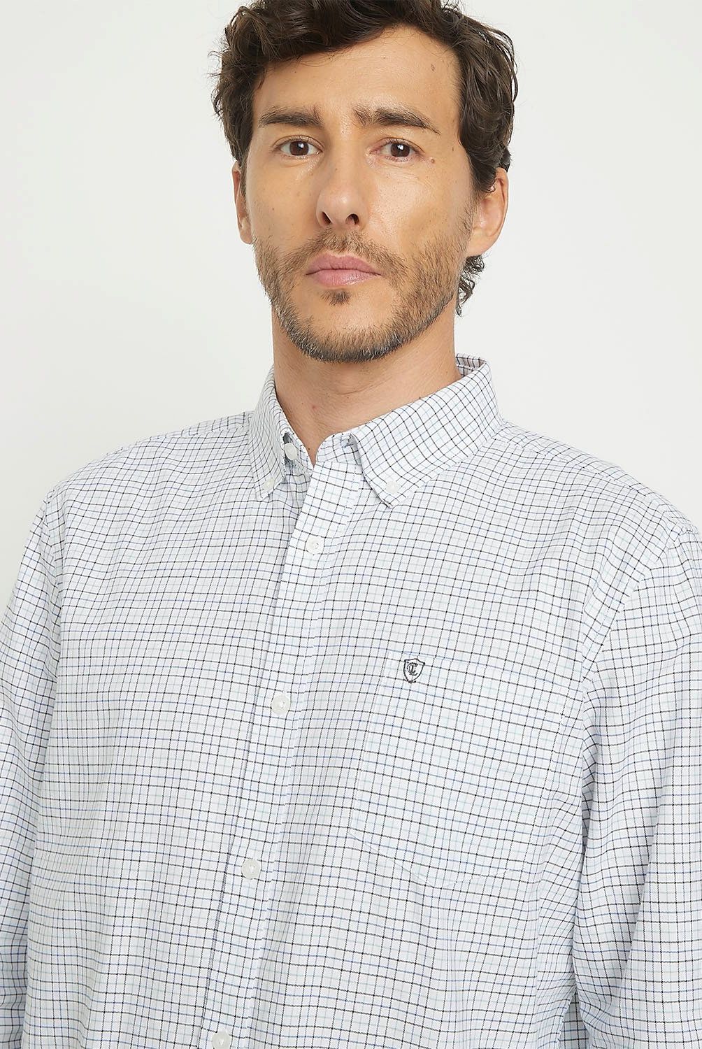 CHRISTIAN LACROIX - Camisa Manga Larga Oxford Algodón Hombre Christian Lacroix