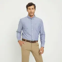 CHRISTIAN LACROIX - Camisa Manga Larga Oxford Algodón Hombre