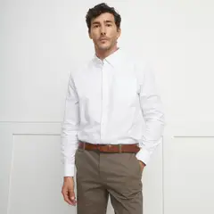 CHRISTIAN LACROIX - Camisa Manga Larga Oxford Algodón Hombre