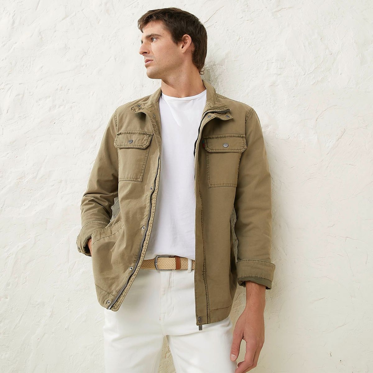 CASCAIS - Chaqueta Casual Algodón Hombre Cascais