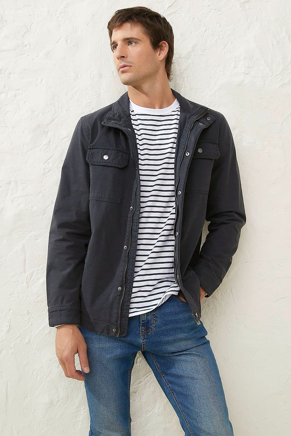CASCAIS - Chaqueta Casual Algodón Hombre Cascais