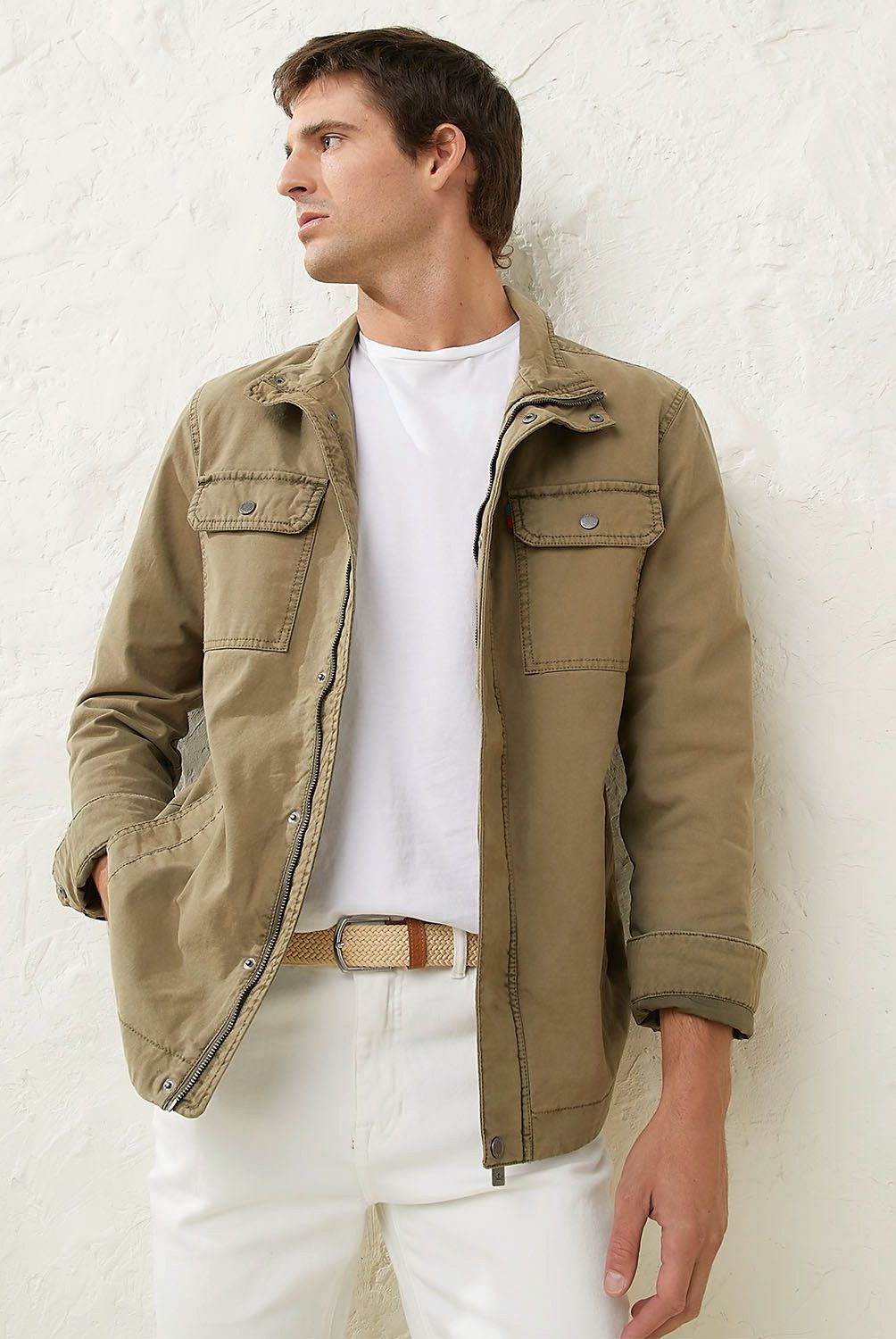CASCAIS - Chaqueta Casual Algodón Hombre Cascais