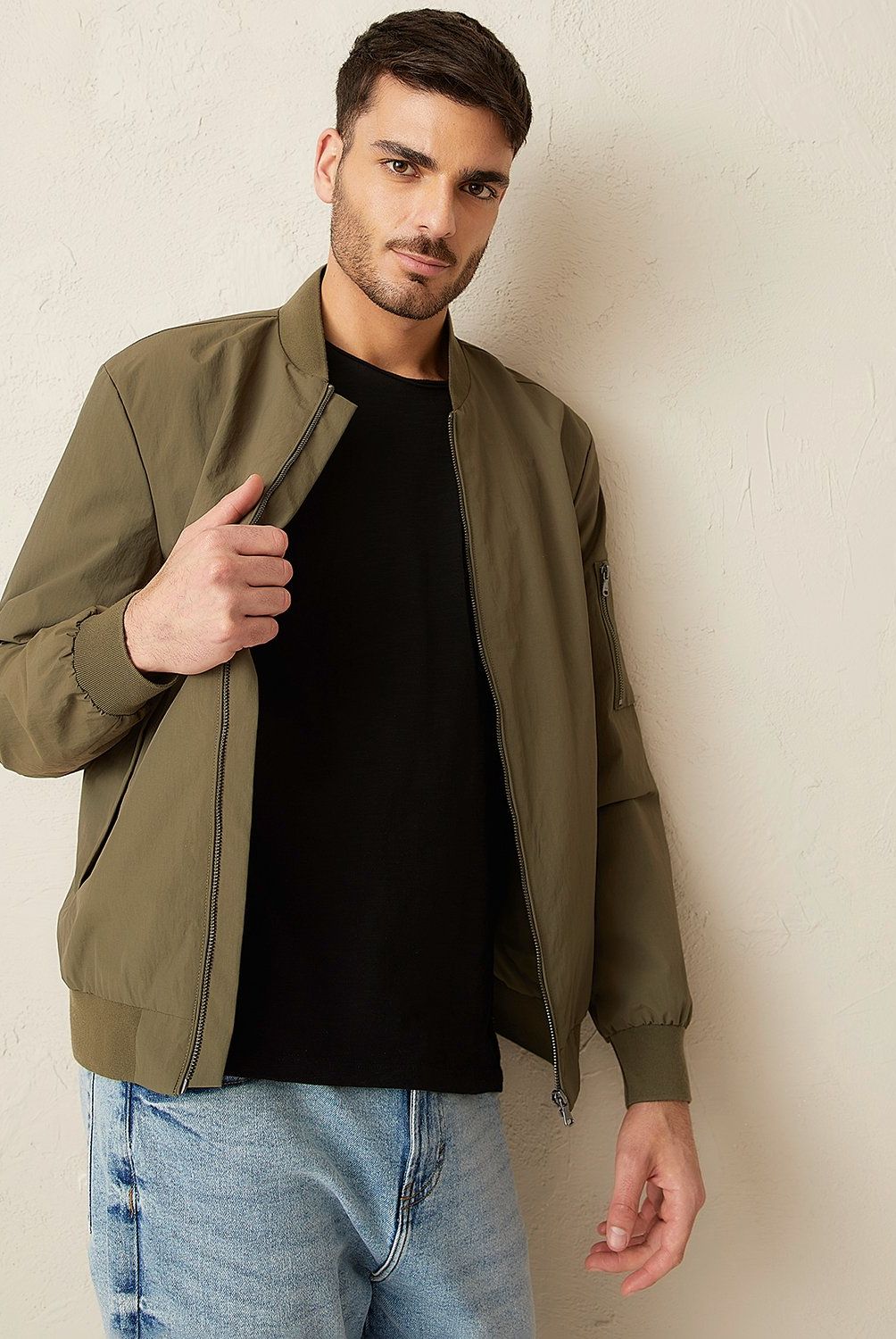 BASEMENT - Chaqueta Bomber Basement Casual Hombre