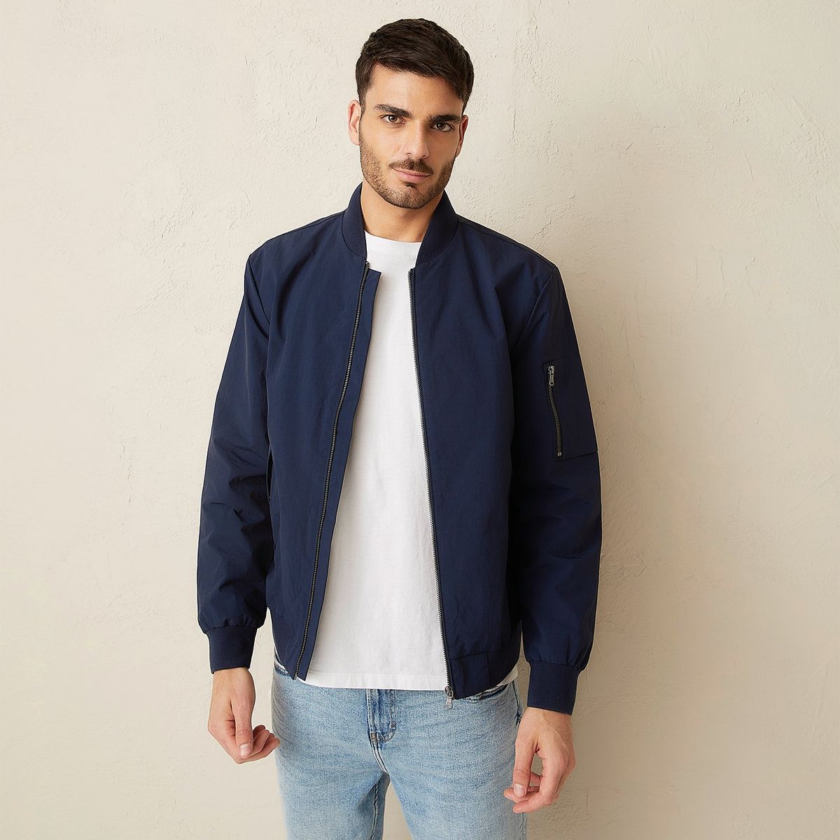 BASEMENT - Chaqueta Bomber Basement Casual Hombre