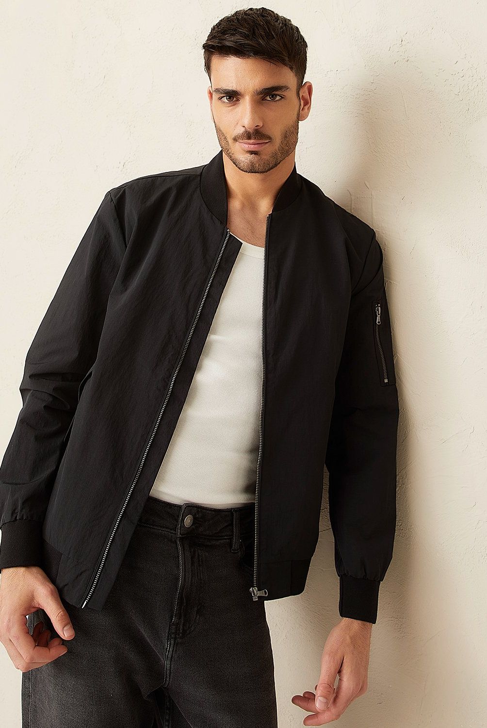 BASEMENT - Chaqueta Bomber Basement Casual Hombre