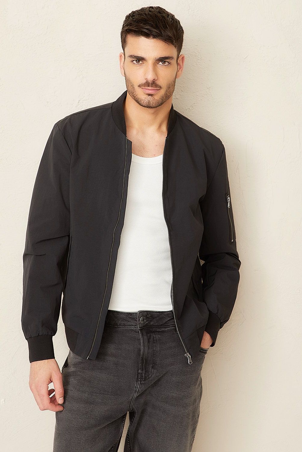 BASEMENT - Chaqueta Bomber Basement Casual Hombre