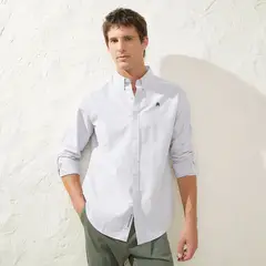 CASCAIS - Camisa Manga Larga Slim Fit Hombre