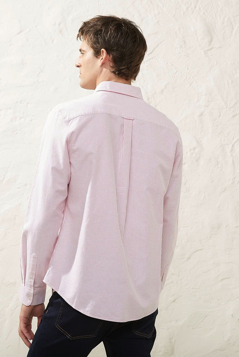 CASCAIS - Camisa Manga Larga Slim Fit Algodón Rayas Cascais Hombre