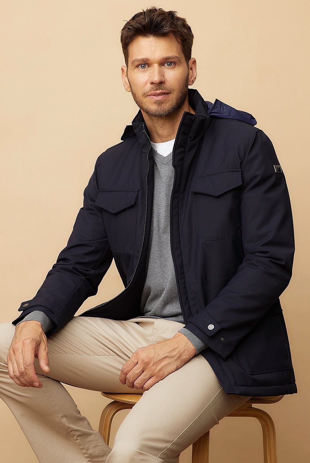 LA MARTINA - Chaqueta Utility Acolchada Hombre La Martina
