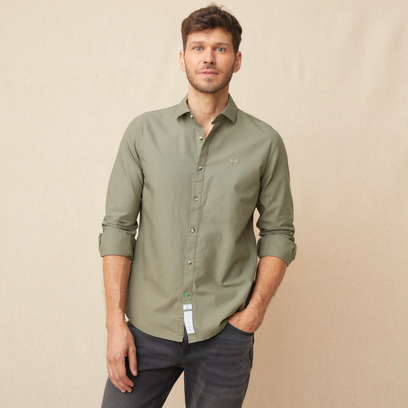 LA MARTINA - Camisa Manga Larga Slim Fit Algodón Hombre La Martina