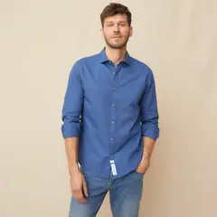 LA MARTINA - Camisa Manga Larga Slim Fit Algodón Hombre