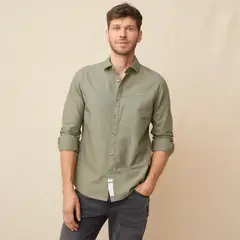 LA MARTINA - Camisa Manga Larga Slim Fit Algodón Hombre