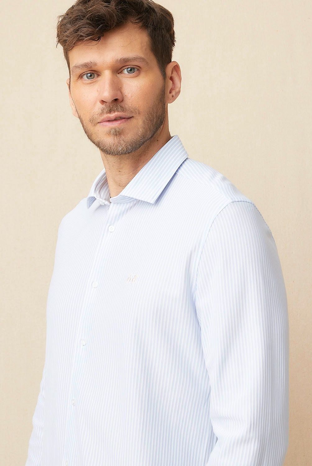 LA MARTINA - Camisa Manga Larga Slim Fit Hombre La Martina