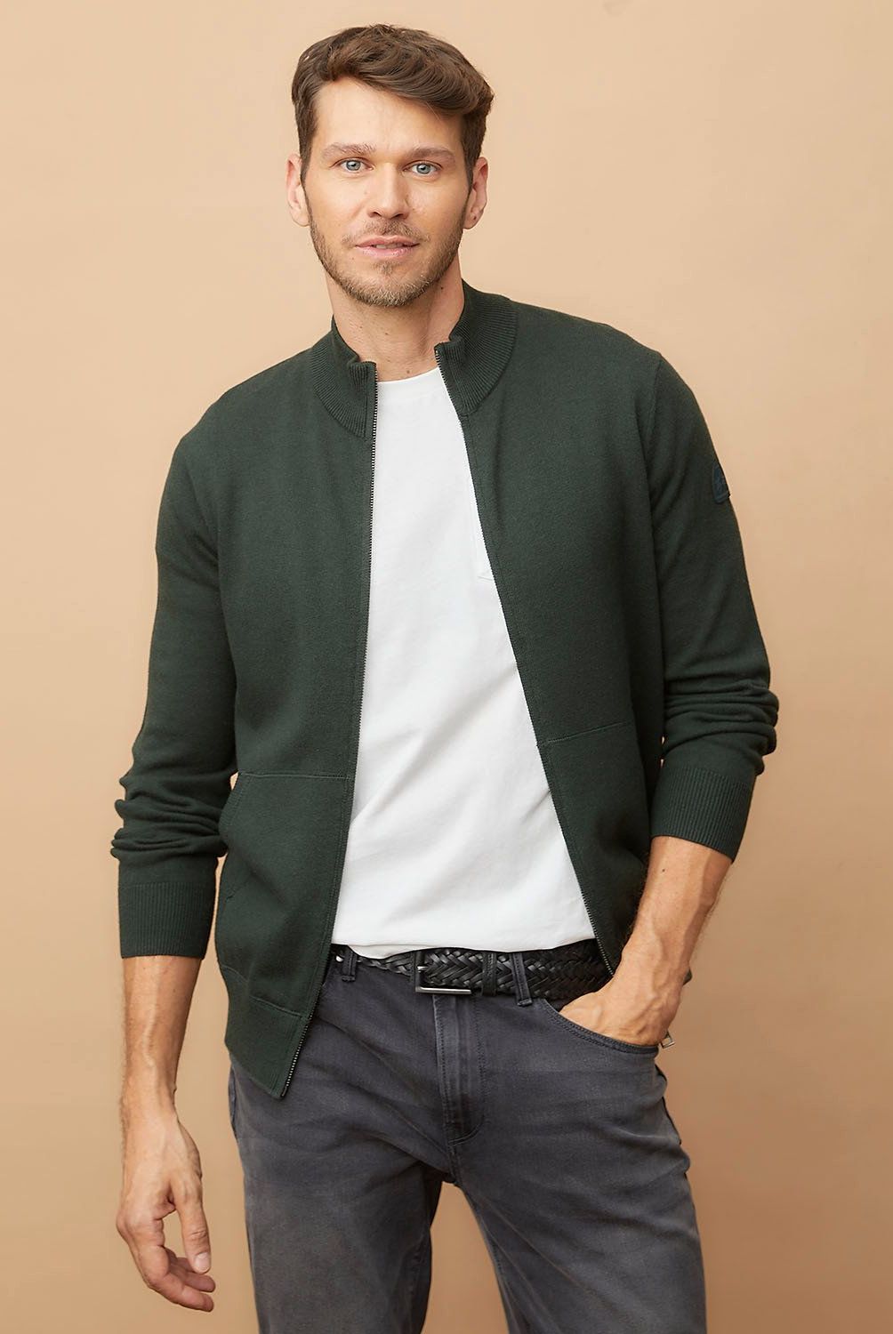 LA MARTINA - Sweater Full Zipper Algodón Hombre La Martina