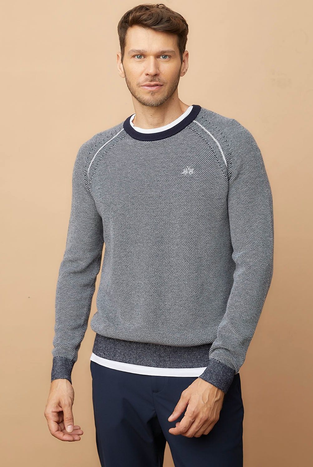 LA MARTINA - Sweater Tejido Algodón Hombre La Martina