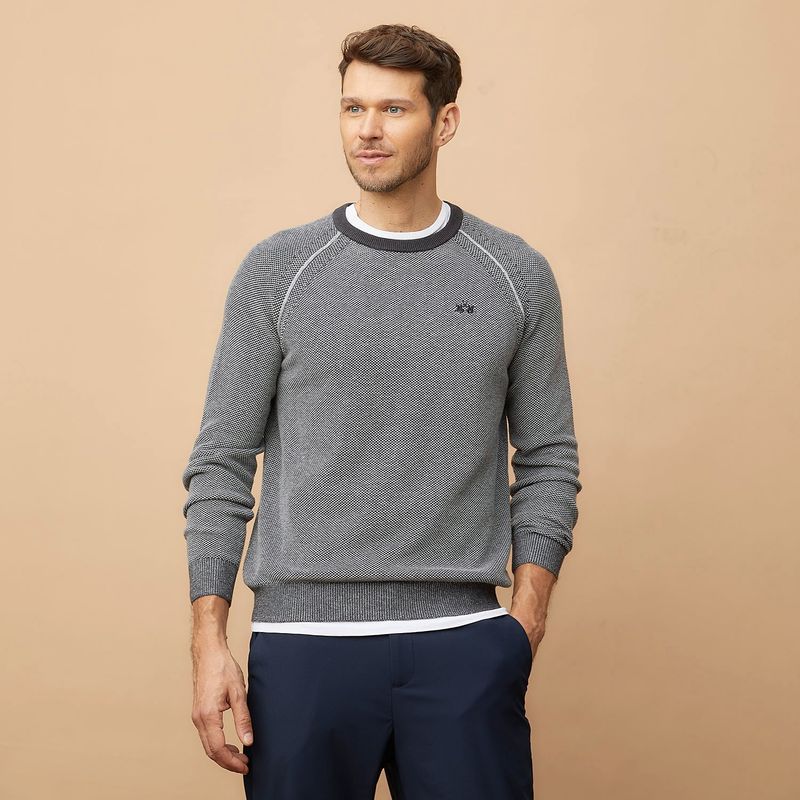 LA MARTINA - Sweater Tejido Algodón Hombre La Martina