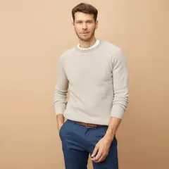 LA MARTINA - Sweater Tejido Algodón Hombre