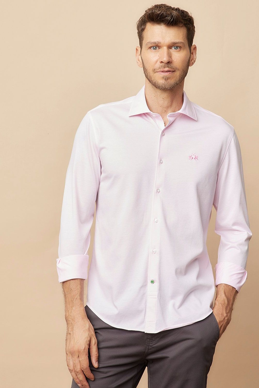 LA MARTINA - Camisa Manga Larga Casual Hombre La Martina